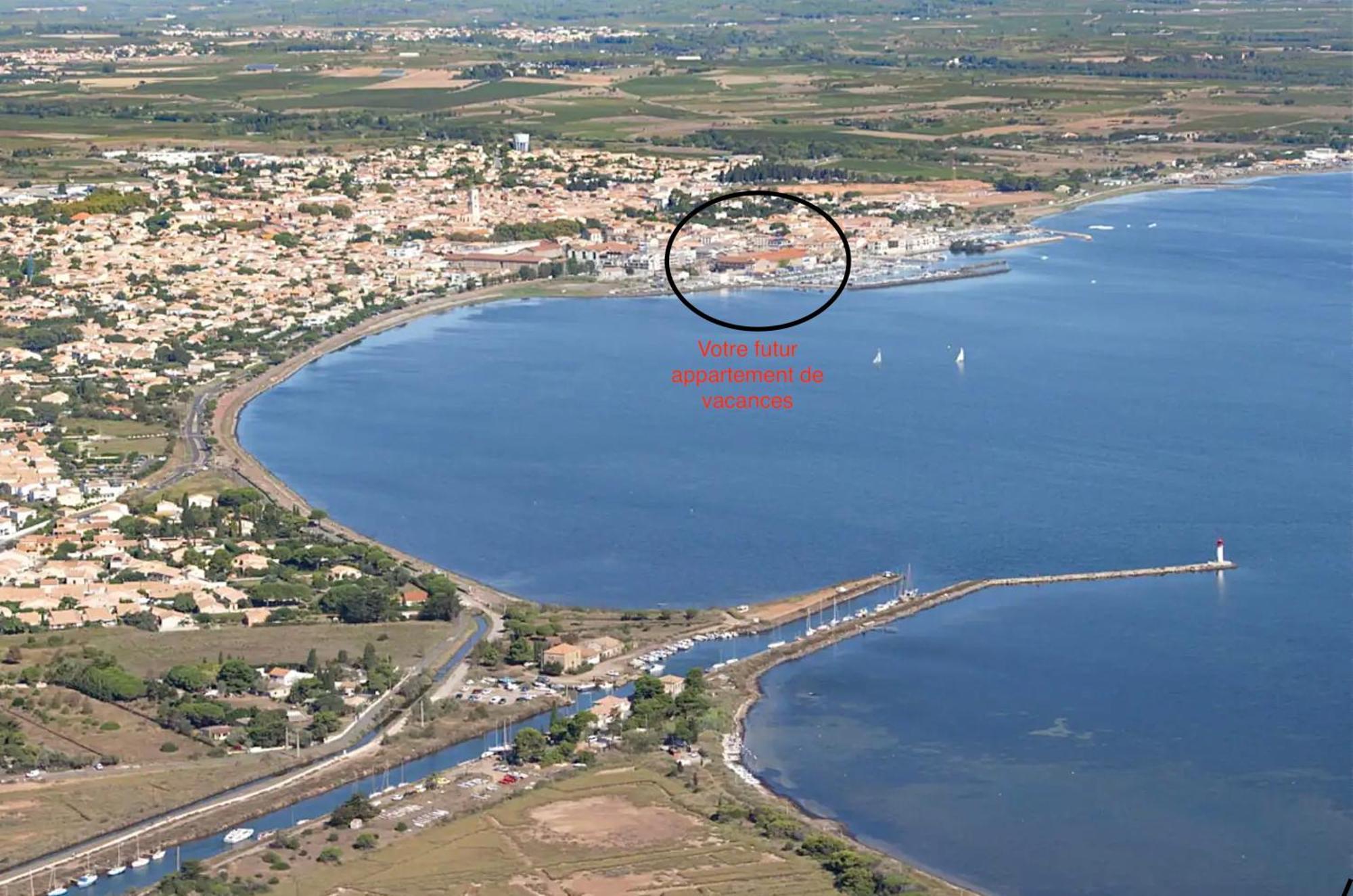 Un Endroit De Reve Apartment Marseillan  Exterior foto